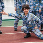 A glimpse of female crew of Liaoning aircraft carrier