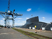 Typhoon class strategic Submarine in photos