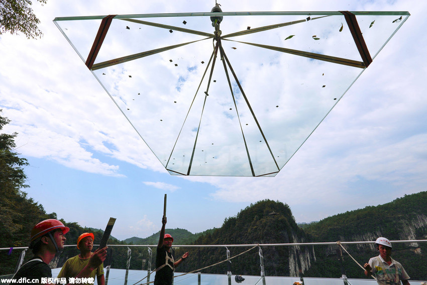 Asia’s largest glass viewing platform to open soon