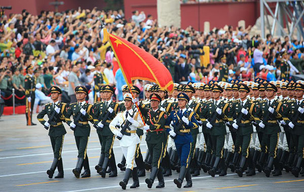 'China’s V-Day parade aims at containing Japan' is nonsense