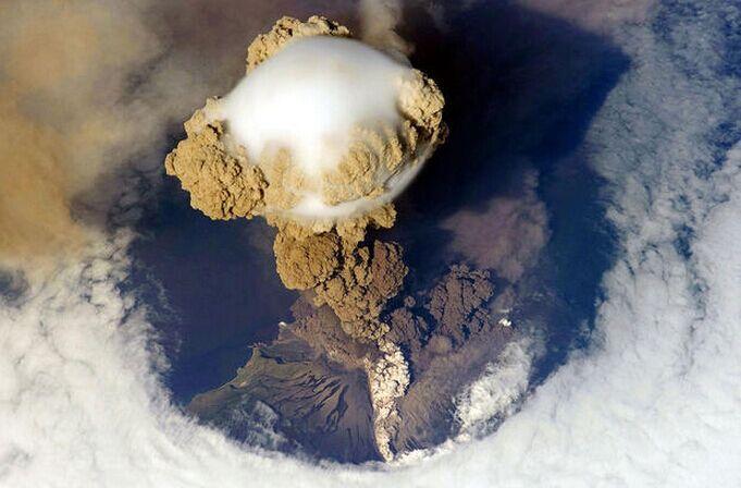 NASA: spectacular volcano eruptions seen from space