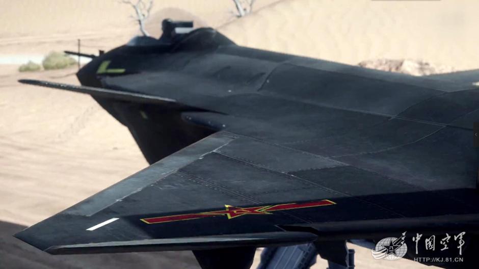 J-20 fighters in 3D video