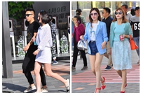 Beijing Style: ready for bare legs