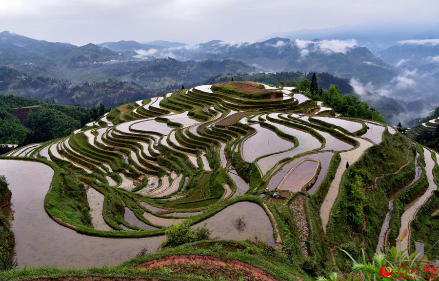 Intoxicating Yueliangshan terrace