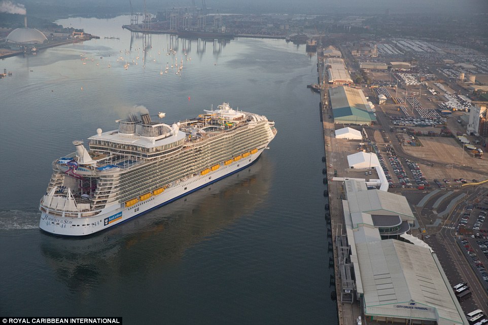 World’s biggest cruise ship Harmony of the Seas to  start maiden voyage 