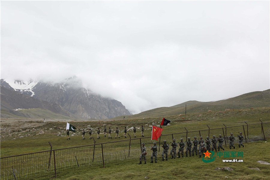 Joint patrol along China-Pakistan border