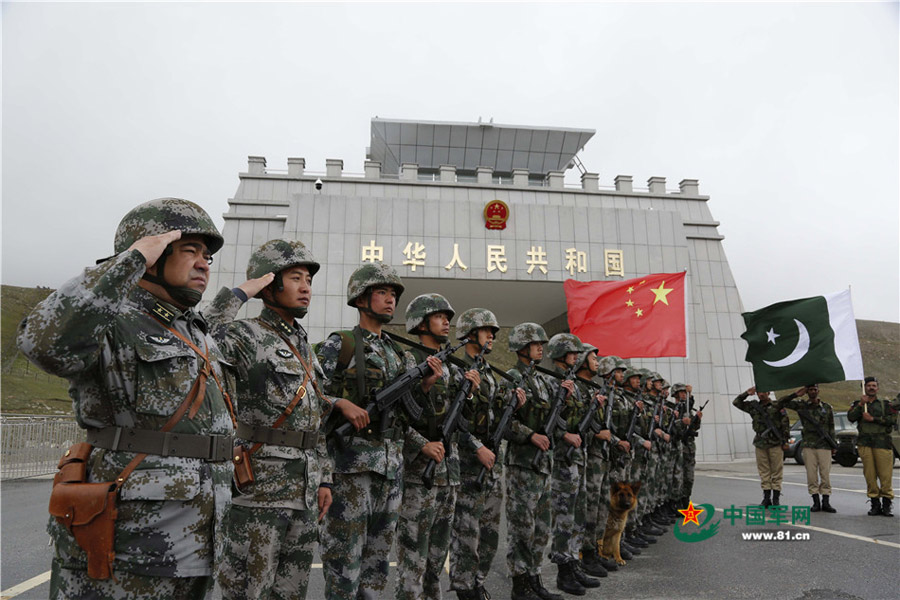 Joint patrol along China-Pakistan border