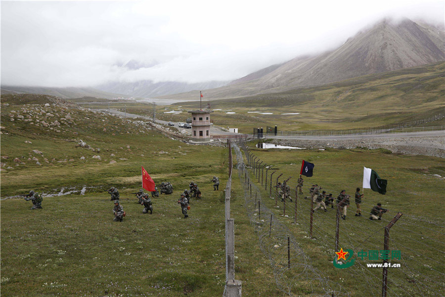 Joint patrol along China-Pakistan border