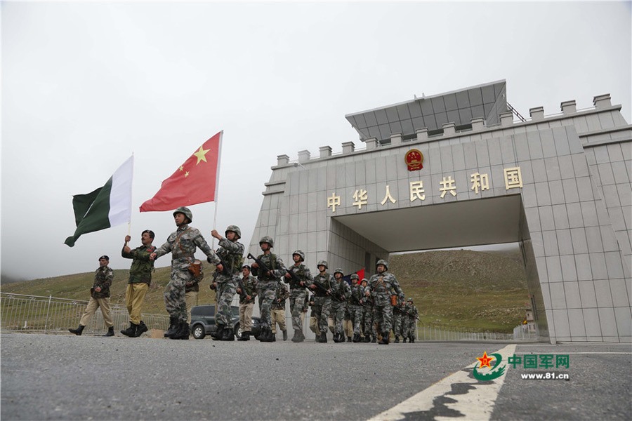 Joint patrol along China-Pakistan border