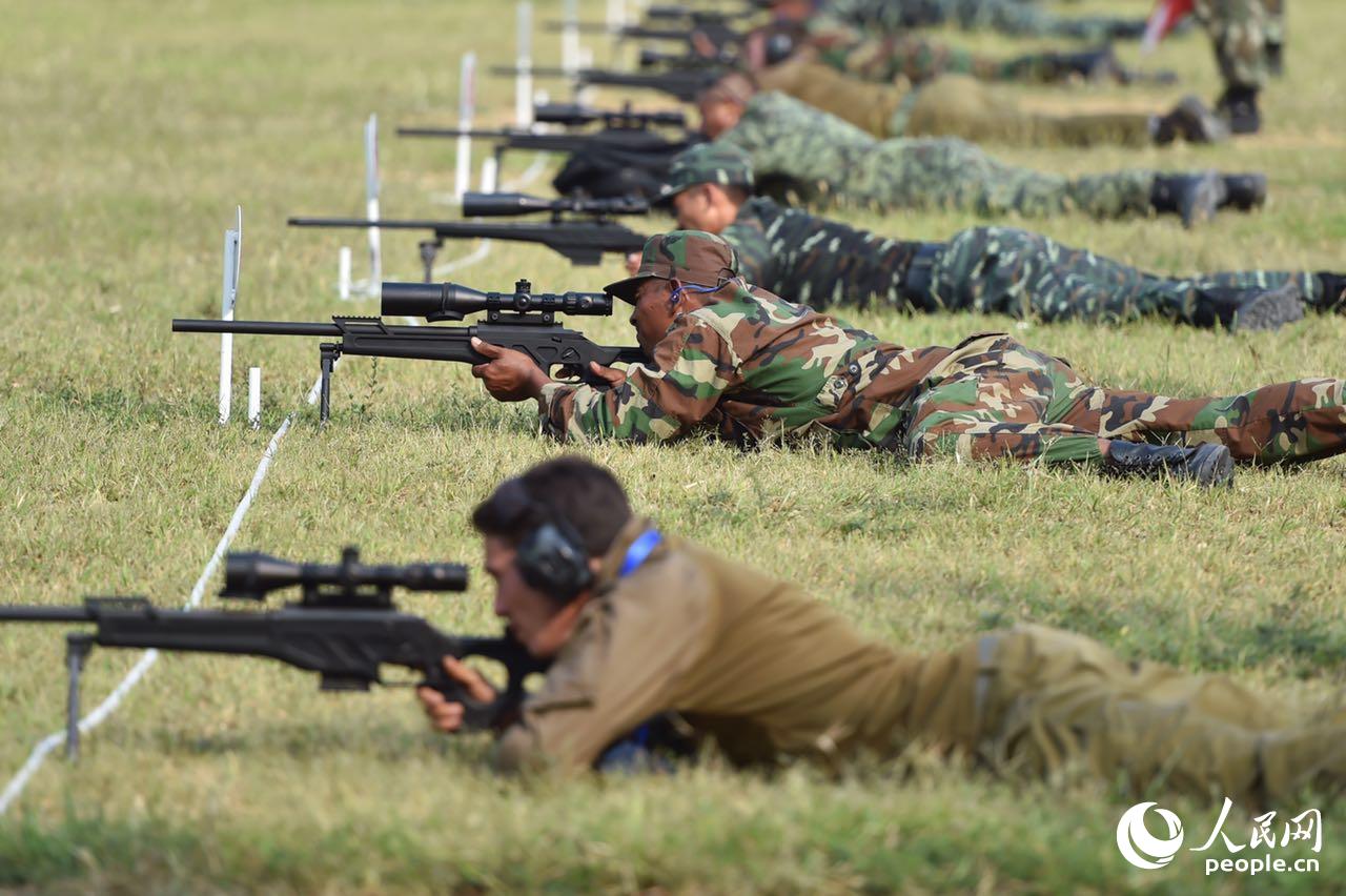 International sniper competition held in Beijing