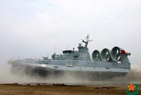 New hovercrafts debut in landing exercise