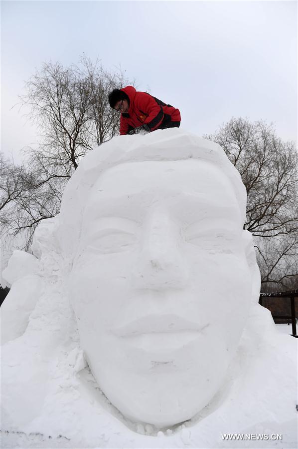 CHINA-HARBIN-SNOW SCULPTURE-CONTEST (CN)