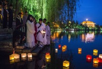 Full moon seen across China on Mid-Autumn Festival