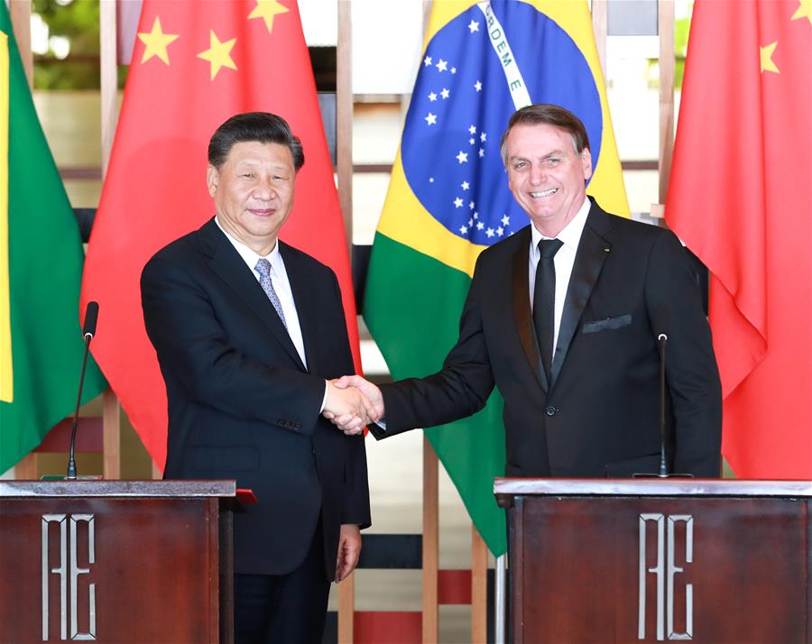 China ready to achieve common prosperity with Brazil: Xi