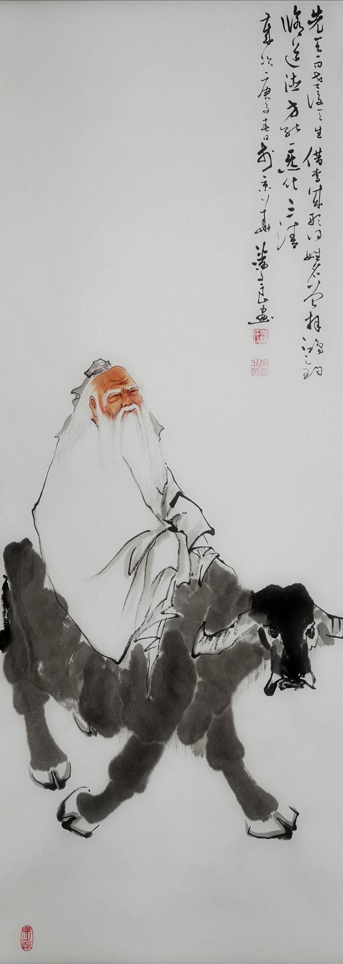 Check out these water-ink paintings to welcome the Year of the Ox