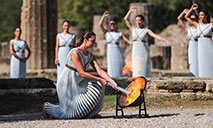 Olympic Flame for Beijing 2022 Winter Games lit in Ancient Olympia