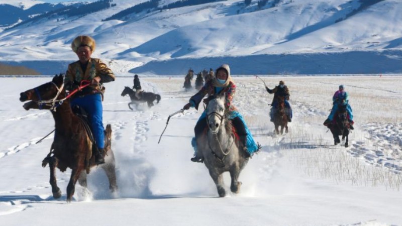 Xinjiang becomes one of China's most popular winter tourism destinations