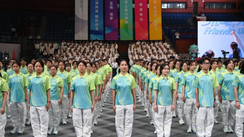 Nearly 40,000 volunteers to serve Hangzhou Asian Games