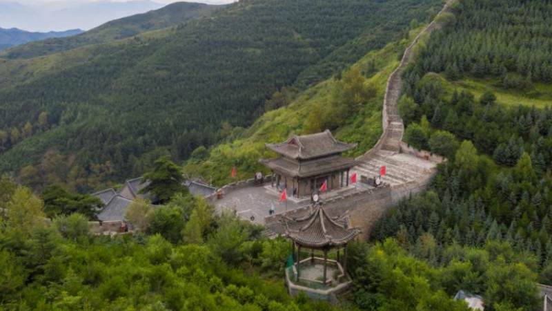 In pics: Yanmen Pass in Daixian County, north China's Shanxi