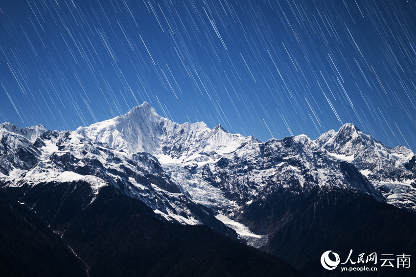 Spectacular views of starry skies, glowing snow-capped peaks at Meili Snow Mountain