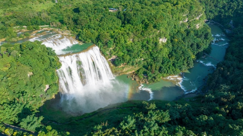 Splendid scenery of SW China's Guizhou in four seasons