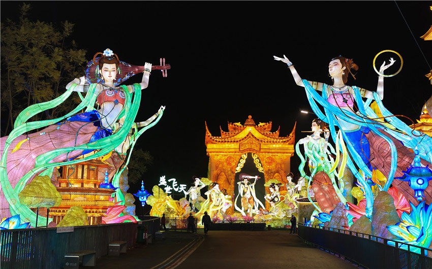 30th Zigong Int'l Dinosaur Lantern Festival to kick off in SW China's Sichuan