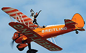 Wonderful performance of Breitling Wingwalkers 