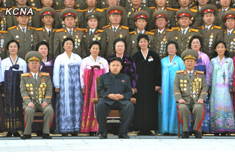 Kim Jong Un, top leader of the Democratic People's Republic of Korea (DPRK), visits the country’s Ministry of State Security on Nov. 20, 2012, the official news agency KCNA reported on Nov. 21. Kim’s visit on Tuesday coincided with the ministry’s founding anniversary. (Photo/KCNA)