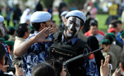 Military parade on Qatar's National Day 