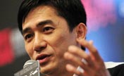 Tony Leung promote "The Grandmaster" in Singapore 