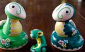 Huishan clay figurine 'snake'