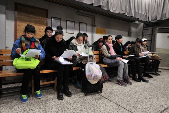 Young candidates for Acting Department of Beijing Film Academy  (14)