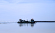 China's largest salt lake Qarhan