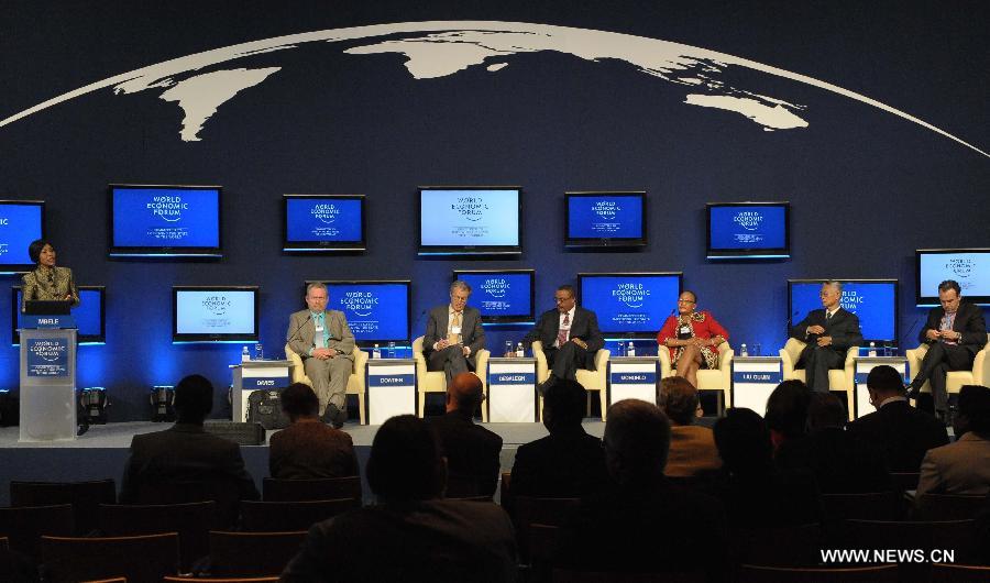 Delegates discuss on the theme of "Prospect of Sino-African Relations" during the World Economic Forum (WEF) on Africa in Cape Town, South Africa, May 6, 2011. China-Africa economic and trade cooperation is mutually beneficial, strongly boosting the common development of the two sides. Chinese President Xi Jinping will visit Tanzania, South Africa and the Republic of Congo later this month and attend the fifth BRICS summit on March 26-27 in Durban, South Africa. (Xinhua/Li qihua) 