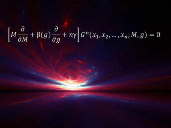 The Callan-Symanzik equation (Source: Science and Technology Daily)