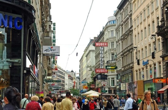 Kartnerstrasse Street in Austria. (file photo)