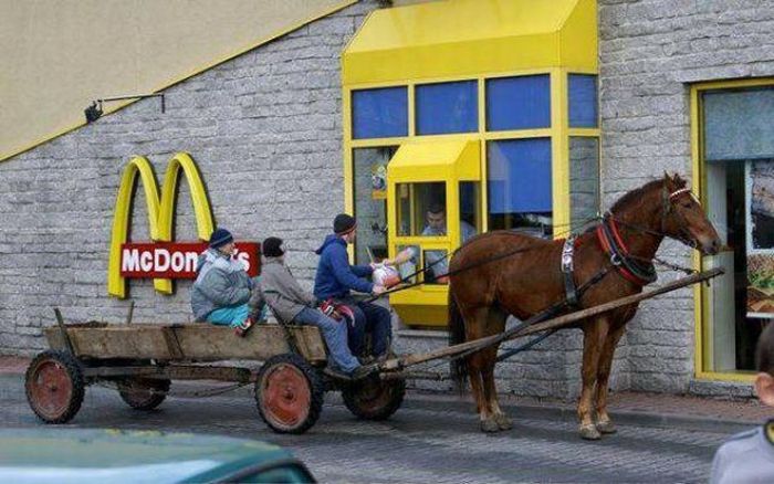 Weird people in McDonald  (14)