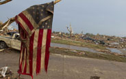 Aftermath of Oklahoma tornado