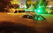 Thunder storm hits China's Nanning, causing floods