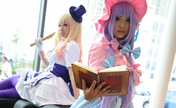 Cos girls shining at Kafu Comic-Con