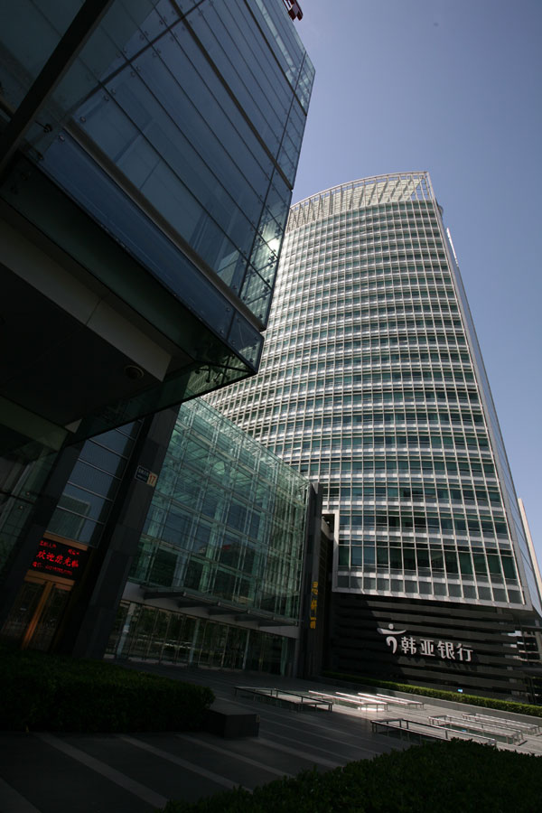 Buildings on Beijing Financial Street(CRIENGLISH.com/Wang Zhi)