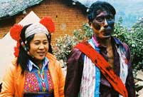 Dabaiyi wedding ceremony in China's Yunnan