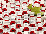 Britain remembers war dead