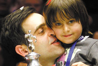 Ronnie O'Sullivan: My children mean the world to me