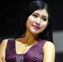 Models shine Xinjiang auto show