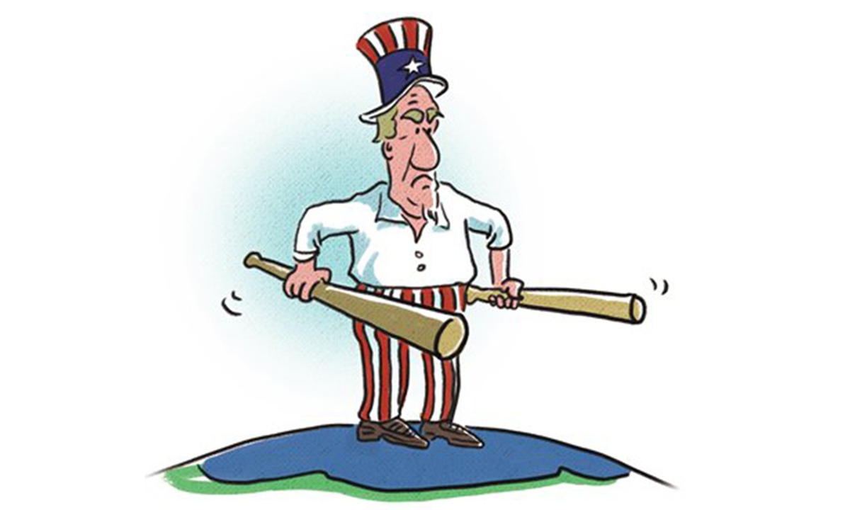 US hegemony Illustration: Liu Rui/GT