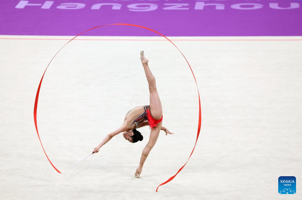 In pics: Individual All-Around &Individual Team of Rhythmic Gymnastics at 19th Asian Games